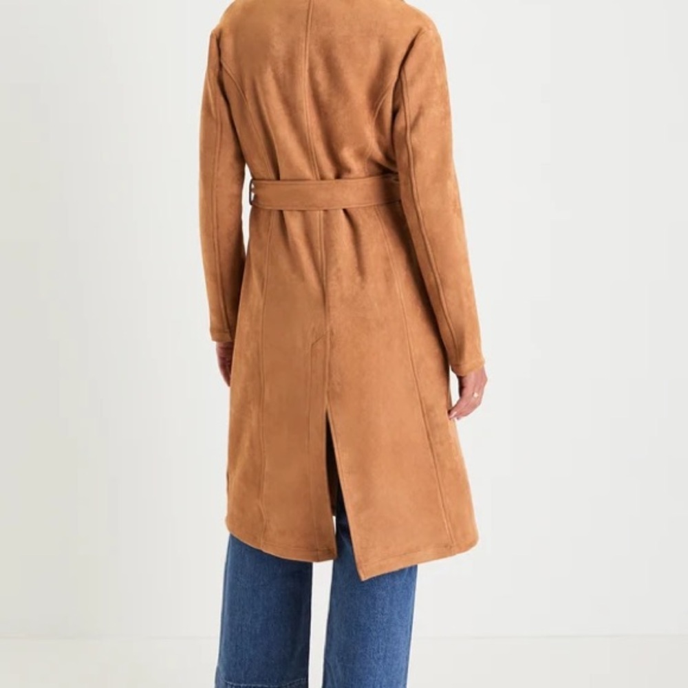 Classic Tan Trench Coat for Women